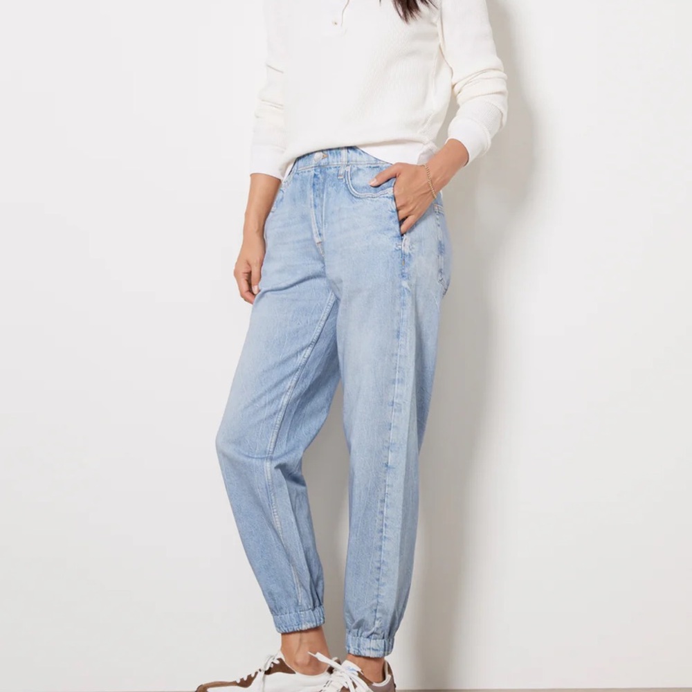 Rag and Bone Miramar joggers SZ XS Light Blue Women's Jeans